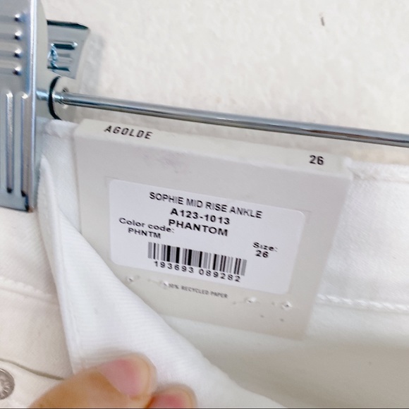 AGOLDE Sophie Mid Rise Ankle Jeans - Picture 7 of 12